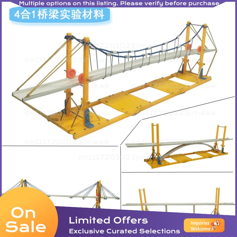 Science Kit - 橋梁構造のDIYモデルキット。STEAM/STEM科学実験教材。小学校・中学校の生徒向けの教育用工作材料。