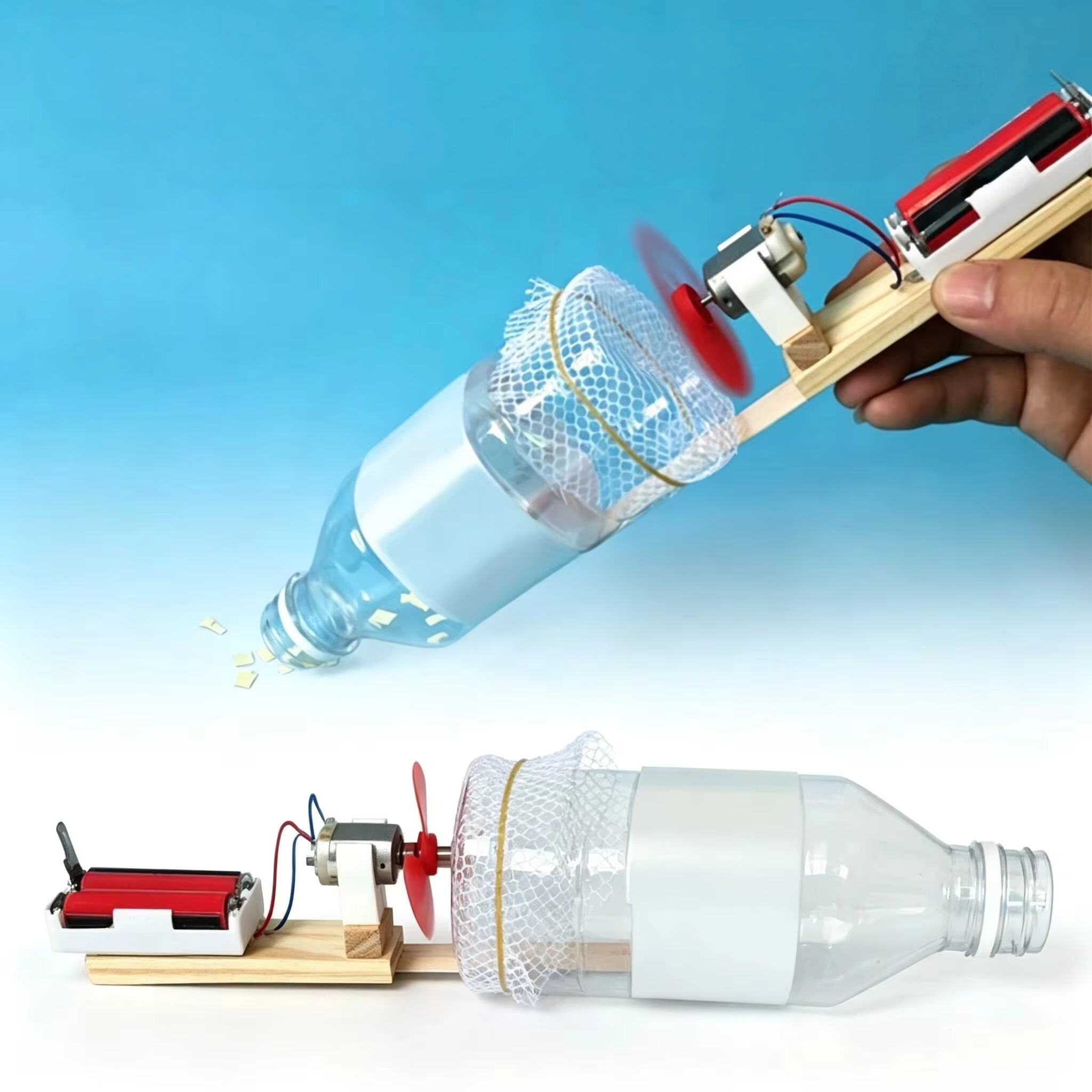 DIYミニ掃除機 STEM組み立てキット 物理科学実験 ホビ - Science Project Kit のレビューと価格