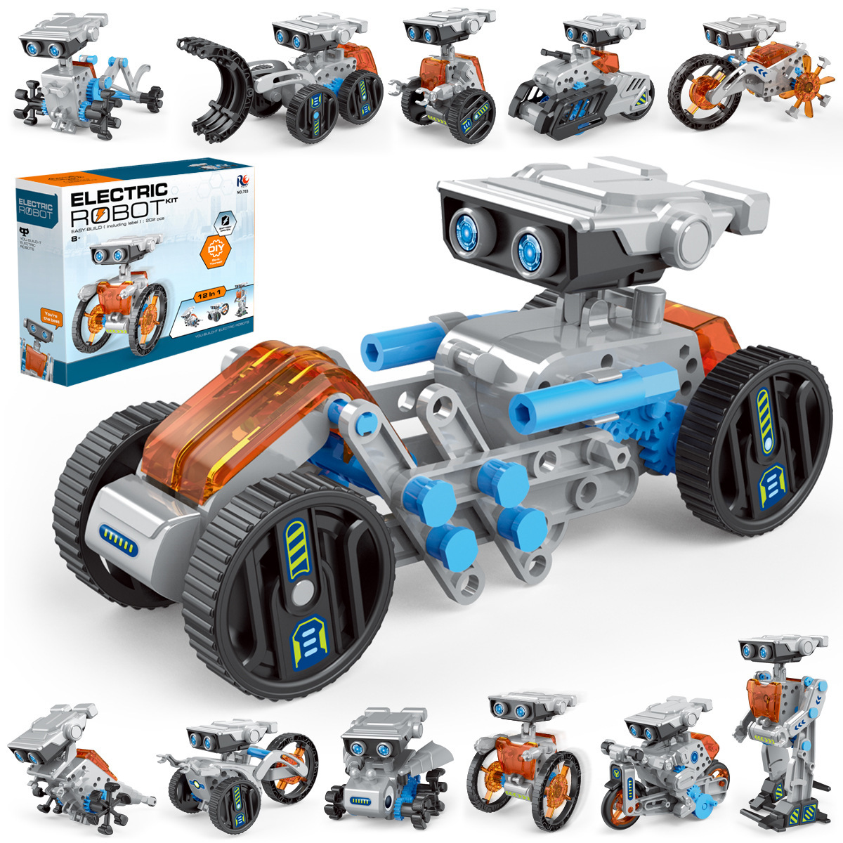 12 in 1 科学実験ソーラーロボットおもちゃ DIY ビ - Science Kit のレビューと価格