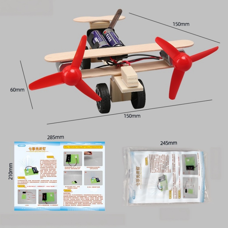 1-3個入り ダブルプロペラグライダー DIY科学プロジェク - Science Project Kit のレビューと価格