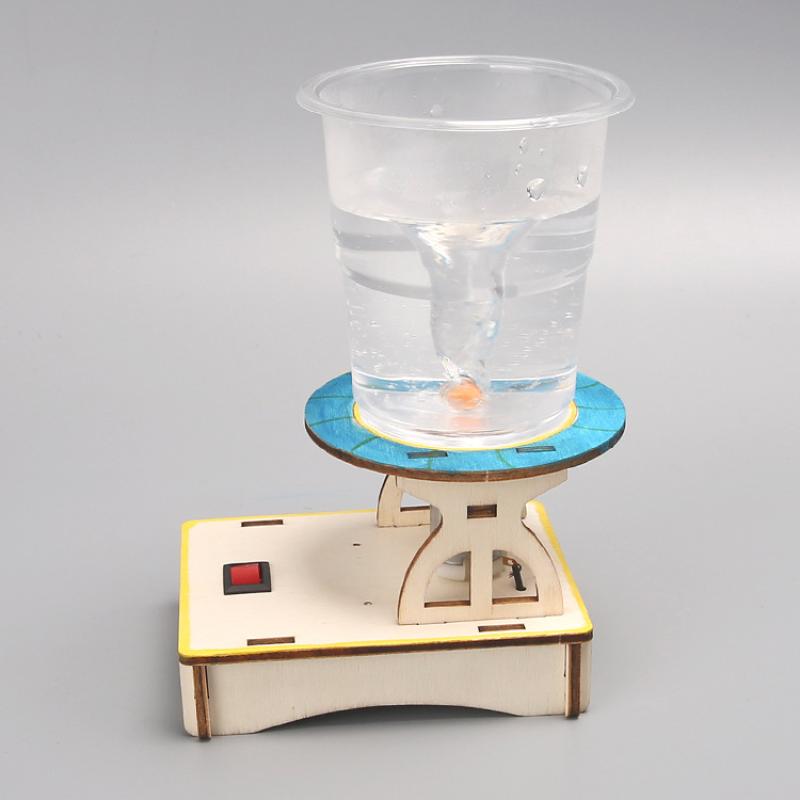 1 セット水トルネードスワールメーカー木製パズルノベルティ科 - Science Project Kit のレビューと価格