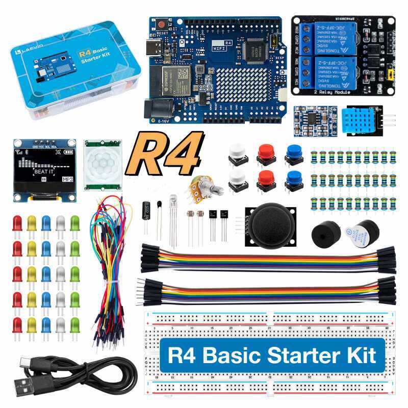 UNO R4 WiFi対応開発スターターキット。センサーと電 - Science Kit のレビューと価格