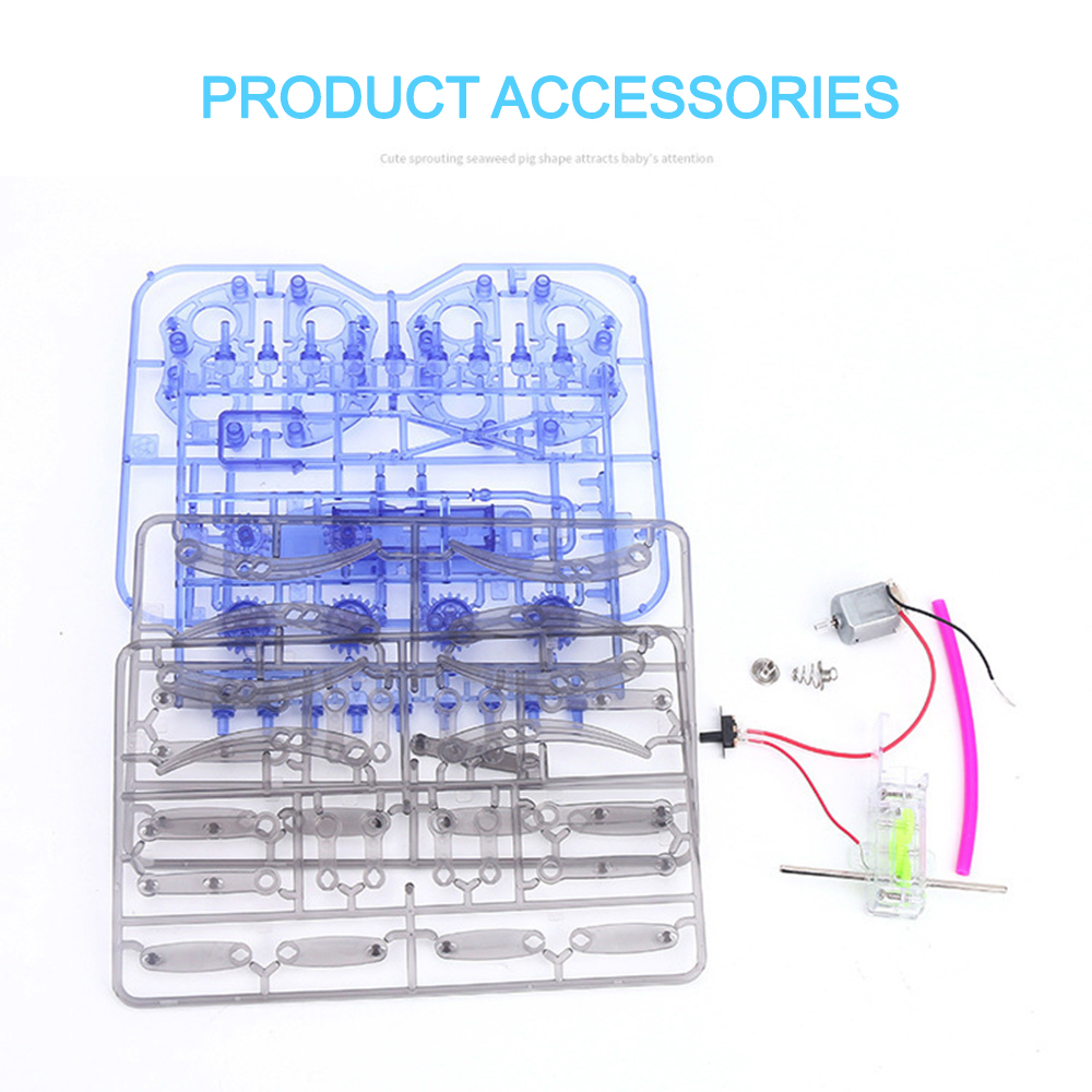 電動バイオニックスパイダーロボットDIYキット 二種類の歩行 - Science Project Kit のレビューと価格