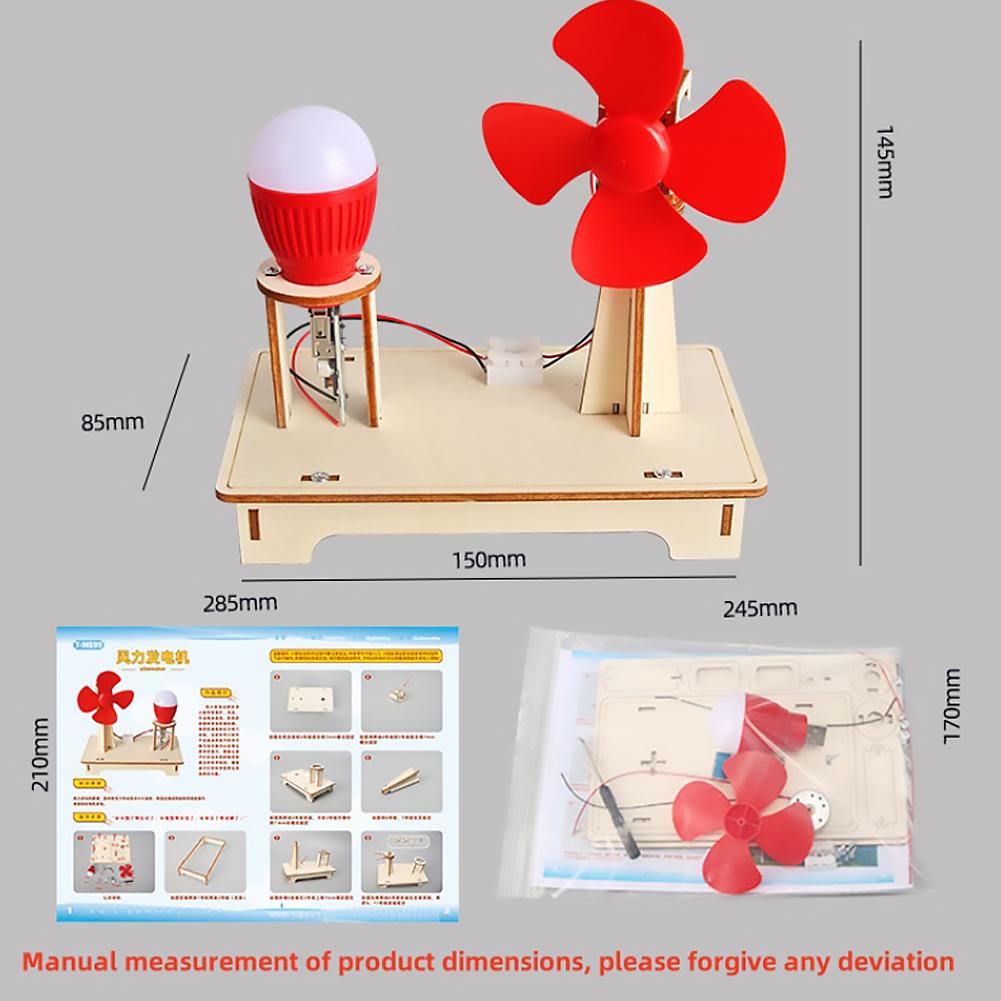 DIY風力発電照明モデル STEM教育科学キット 電池不要  - Science Kit のレビューと価格